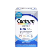 Centrum Silver Men 50+ Complete Multivitamin & Multimineral Supplement – 100 Tablets