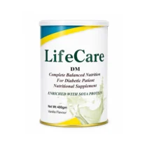 LifeCare DM Complete Balanced Nutrition for Diabetic Patients – Vanilla Flavour 400g